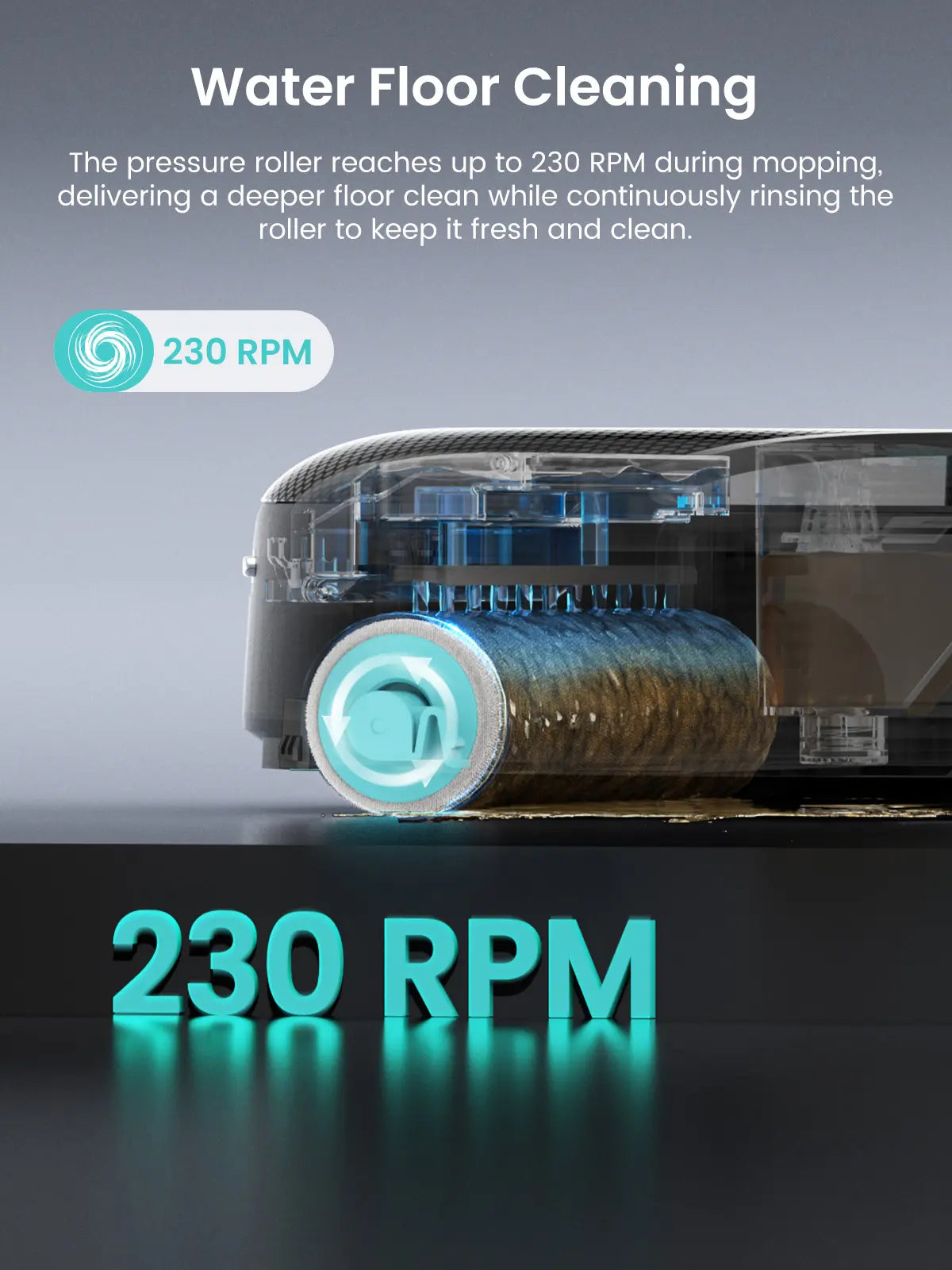 Lefant M5 Robot Vacuum and Mop with Self-Washing Roller Mop, 15,000Pa Suction, Self-Empty Dock, Lidar Navigation, 190° PSD Obstacle Avoidance, App Control, Ideal for Pet Hair & Hard Floors, Home Cleaning Tool, Cordless Vacuum Cleaner, Auto Emptying