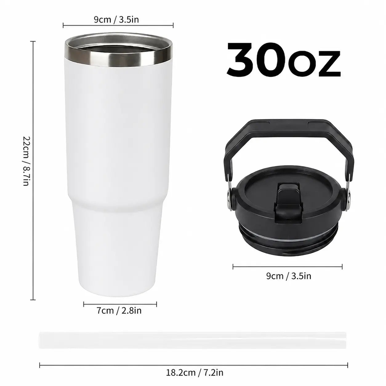 Jax the Amazing Digital Circus Tumbler 40/30/20Oz Insulated Cup with Handle, Purple Rabbit Colorful Cartoon Travel Mug Gift